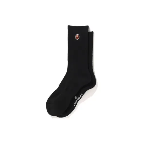 A BATHING APE Men Mid Calf Socks