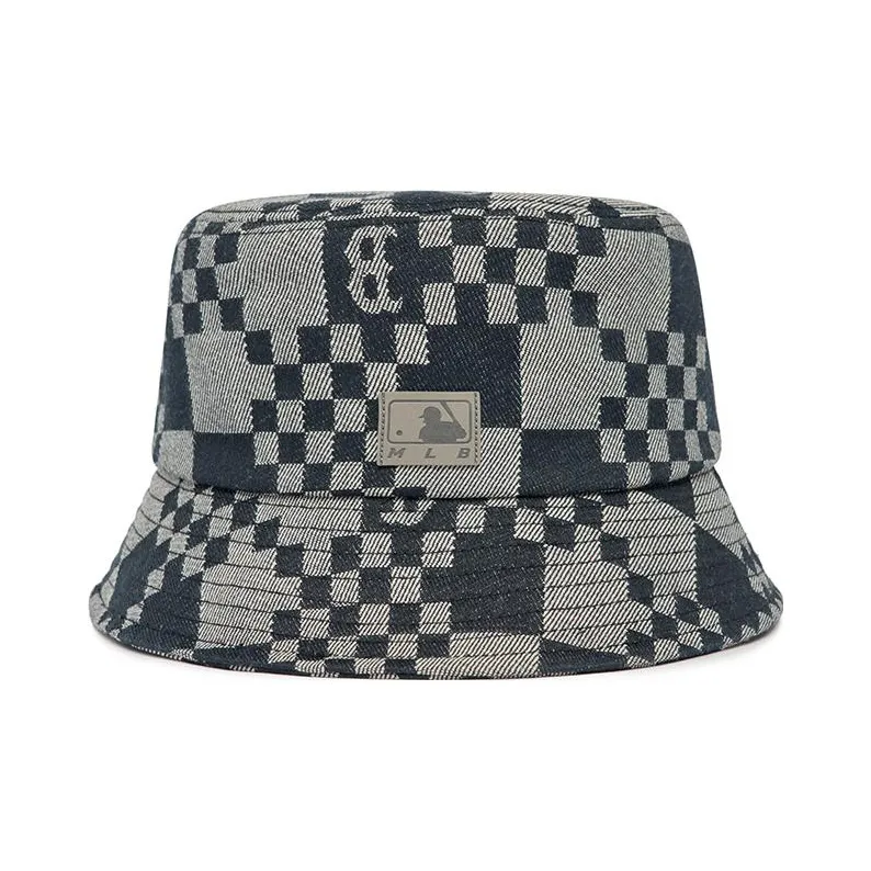 MLB Checkerboard Bucket Hats Unisex-1