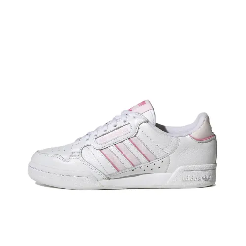 Adidas Women's Continental 80 Stripes 'White Clear Pink'