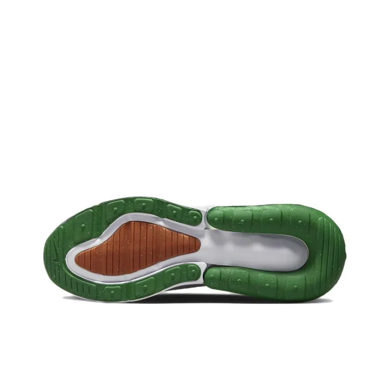 Nike Air Max 270 GS 'White Green Orange'-5