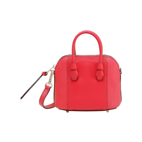 Furla Miastella Calfskin Dome Bag, Shoulder Bag, Crossbody Bag, Handbag Mini Women's Red