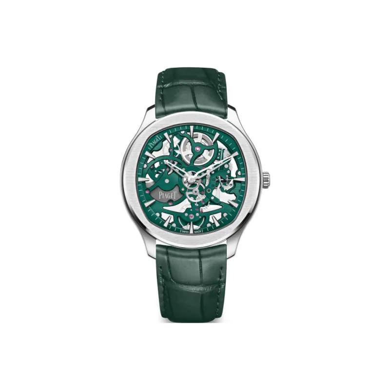 PIAGET POLO Automatic Mechanical Movement Men's Watch 42mm Green Dial-1
