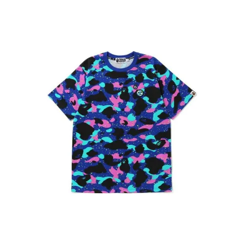 A BATHING APE T-Shirts Men Blue