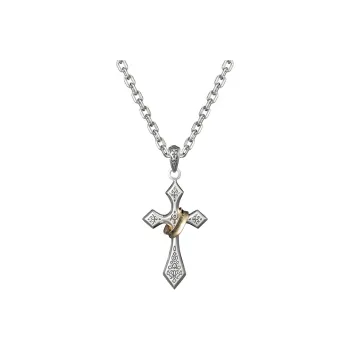 ROCK&RIDE 925 Sterling Silver Copper Charm/Pendant Unisex