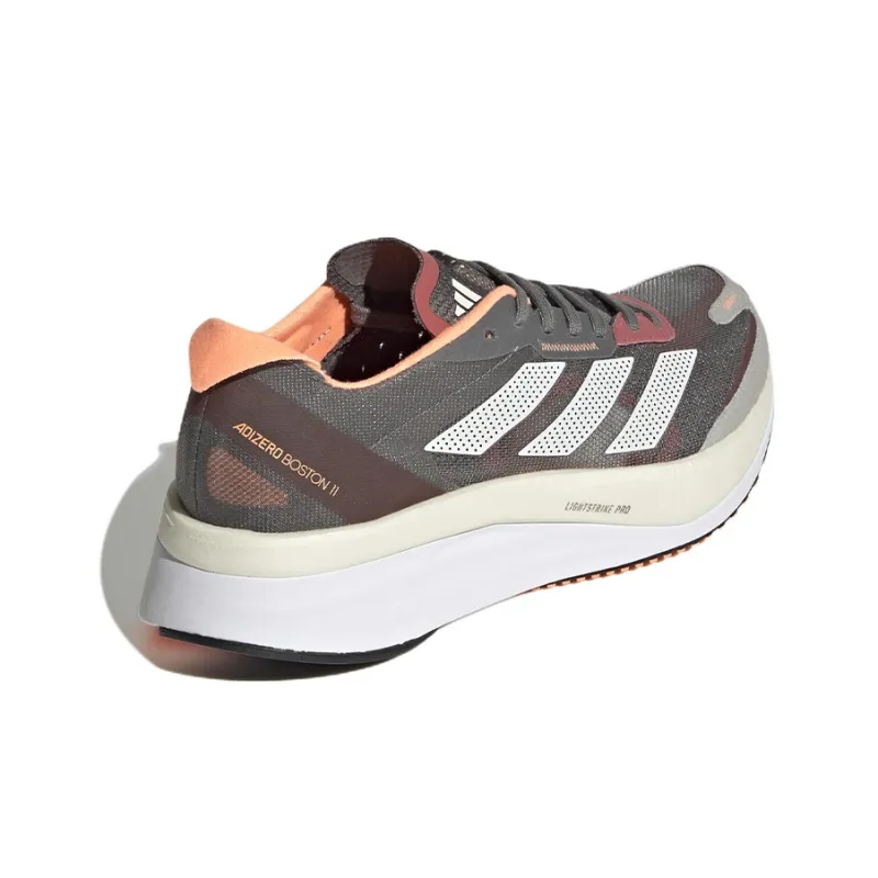 Adidas Adizero Boston 11 'Grey Beam Orange' Women's-3
