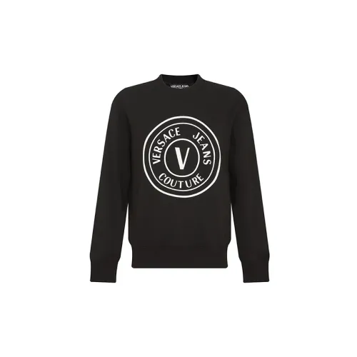 VERSACE JEANS COUTURE Sweatshirts Men Black