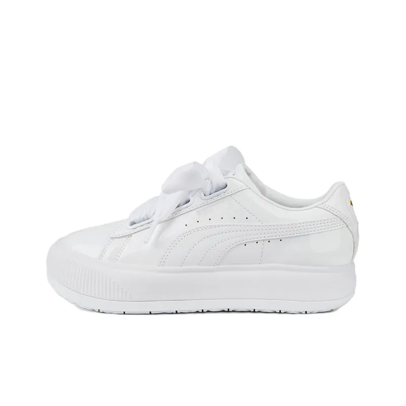 PUMA Suede Mayu Heart Patent 'White' Women's-0