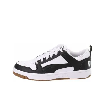 PUMA Rebound LayUp Low Sl 'White Black'