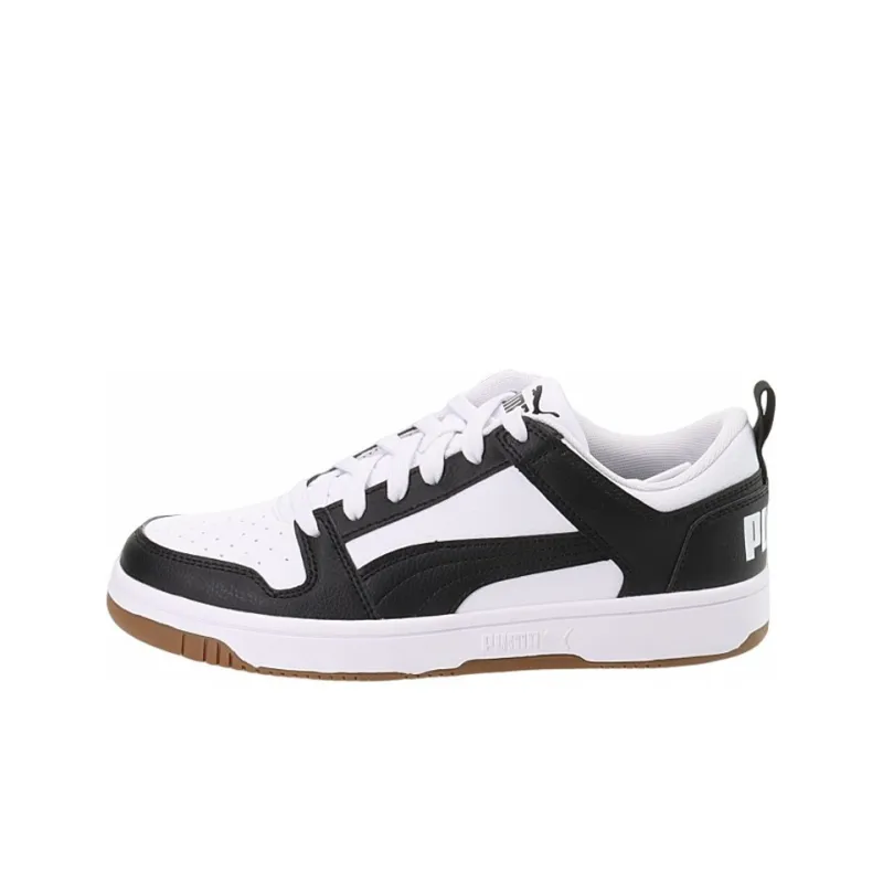 PUMA Rebound LayUp Low Sl 'White Black'-0