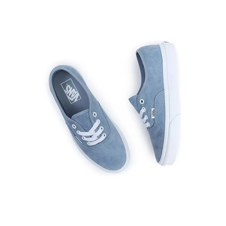 Vans Pig Suede Authentic 'Blue White'-3