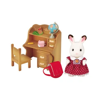 Sylvanian Families Chocolate Bunny Sister Furniture Set Dolls Plush Doll 14.5 Height