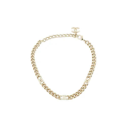 CHANEL Metal Choker Necklace