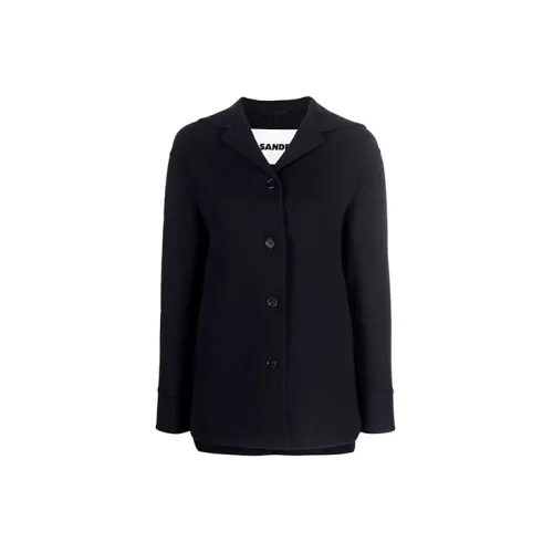 JIL SANDER Business Suits Women's Marine Blue