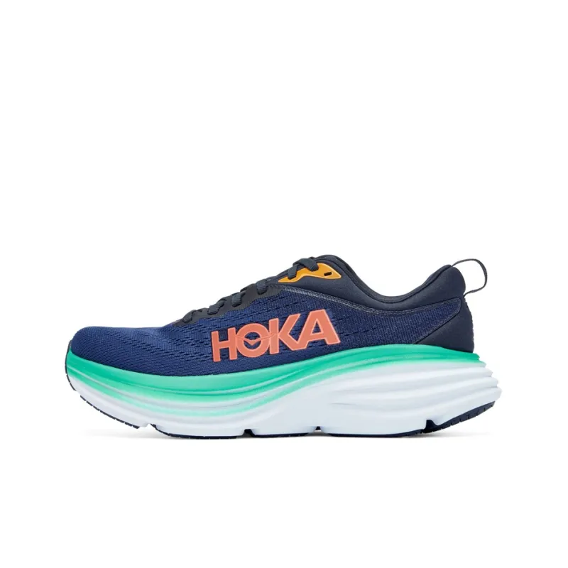 HOKA ONE ONE Bondi 8 Outer Space Bellwether Blue Women's-0