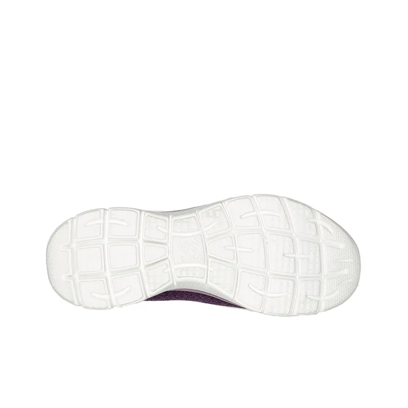 Skechers Summits -New Vibe Cushioned Anti-Slip Wear-Resistant Breathable Lightweight Low-Top Casual Shoes Purple-3