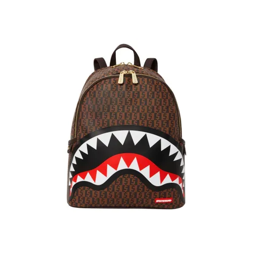SPRAYGROUND Polyester Backpack Medium Size Unisex Brown