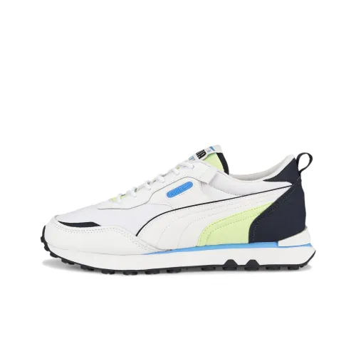 PUMA Rider FV Casual Shoes Unisex Low-Top White/Blue/Green