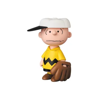 Medicom Toy Charlie Brown Baseball Player Scale Figures 9cm