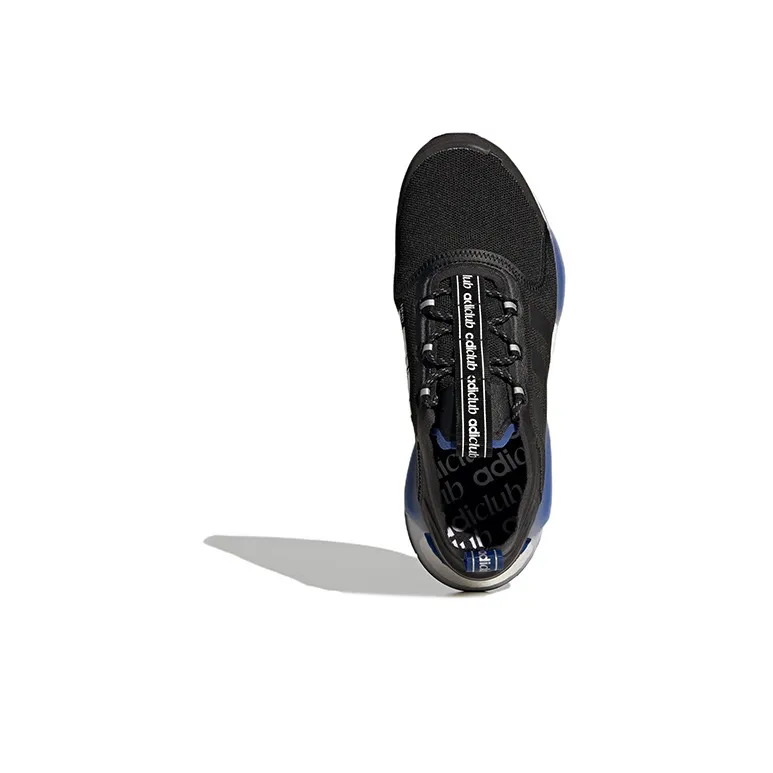 Adidas Nmd R1 V3 Black White Royal Blue-4