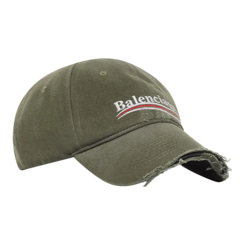 Balenciaga Political Campaign Distressed Cap-1