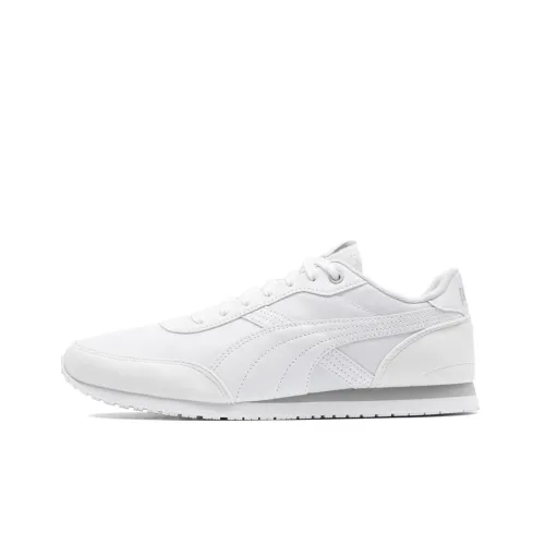 PUMA St Runner Casual Shoes Unisex Low-Top White