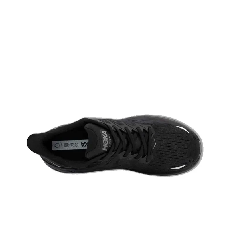 HOKA ONE ONE Clifton 8 Wide 'Black' Women's-3