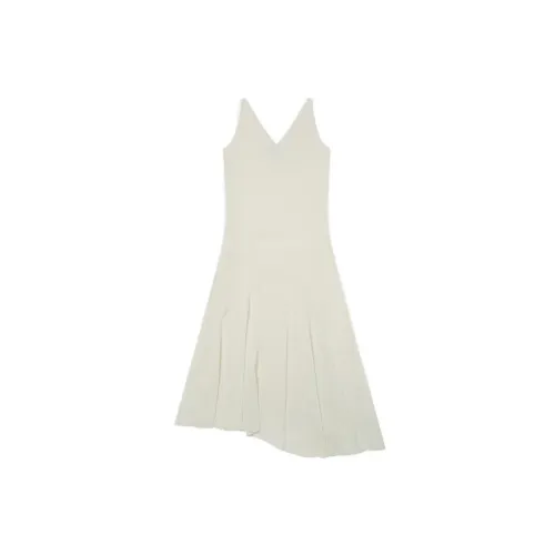 THEORY Sleeveless Dresses Women's White