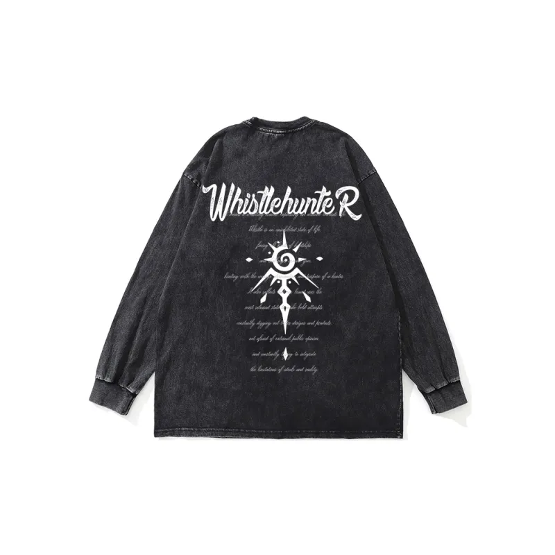 WHISTLEHUNTER T Shirts Unisex Black-0