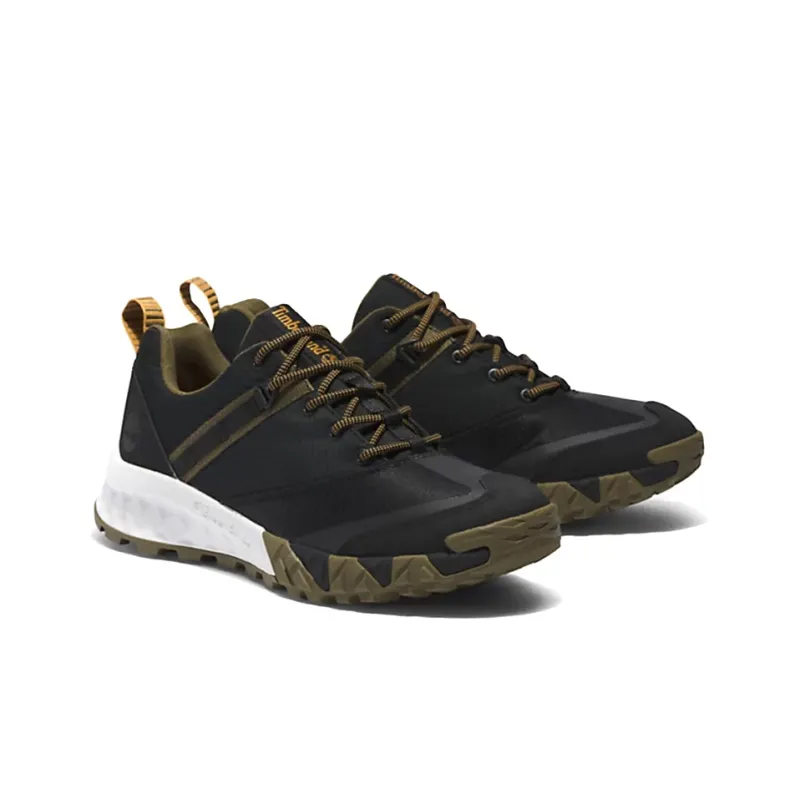 Timberland Trailquest Anti Slip Wear Resistant Low Top Sports Casual Shoes Black Green-3