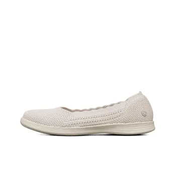 Skechers ON THE GO Cushioned Anti-Slip Wear-Resistant Breathable Lightweight Low-Top Casual Shoes Women's White