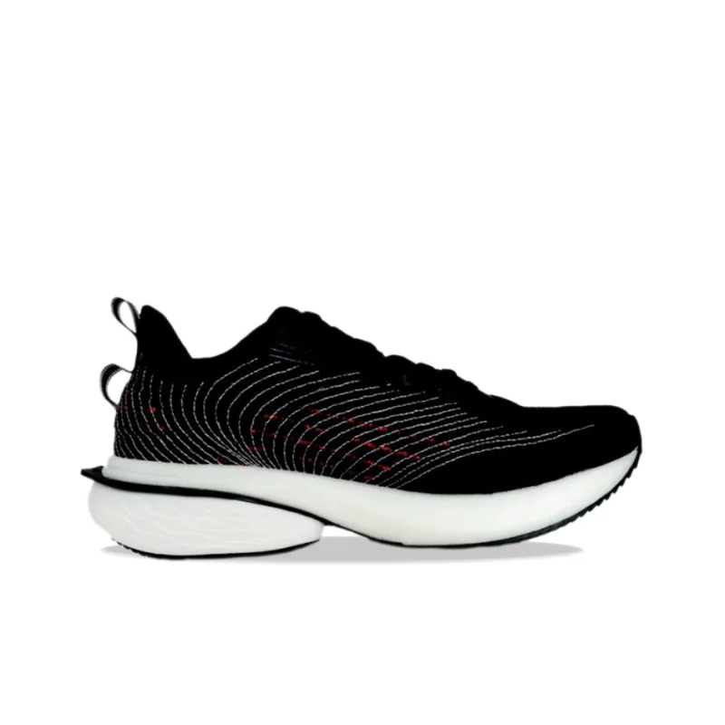 361° Cushioning Breathable Wear Resistant Slip Resistant Low Top Casual Running Shoes Men's Black-1