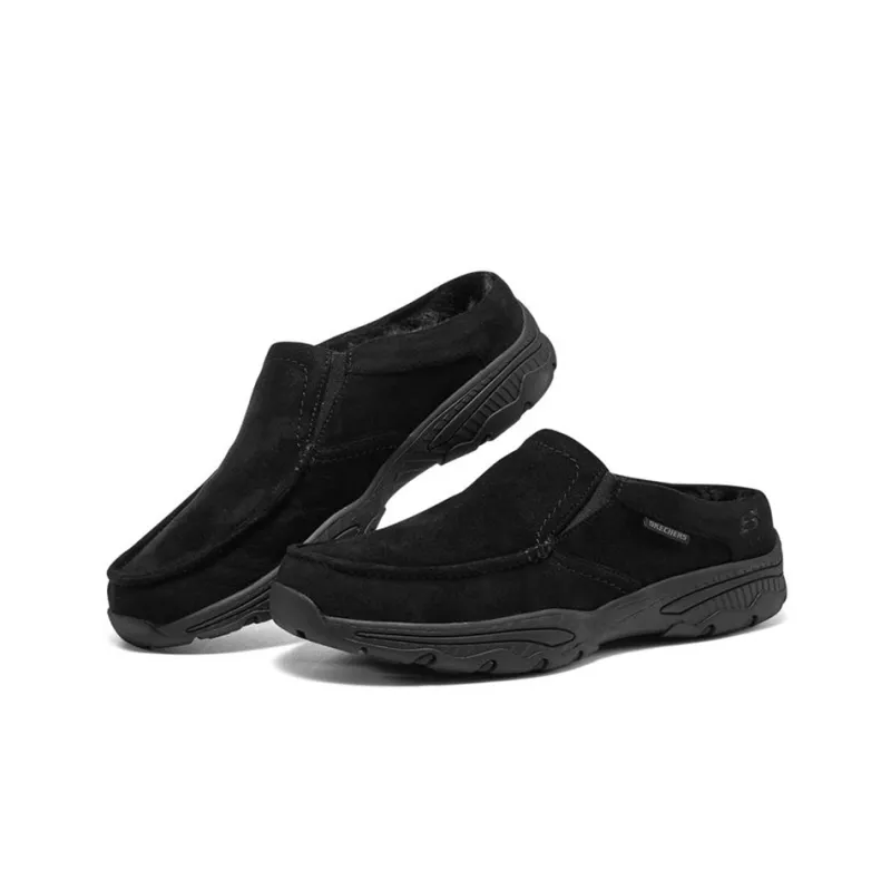 Skechers Creston Shock Absorbers With Slip Resistant And Abrasion Resistant Properties Low Top Casual Shoes Men's Black-2