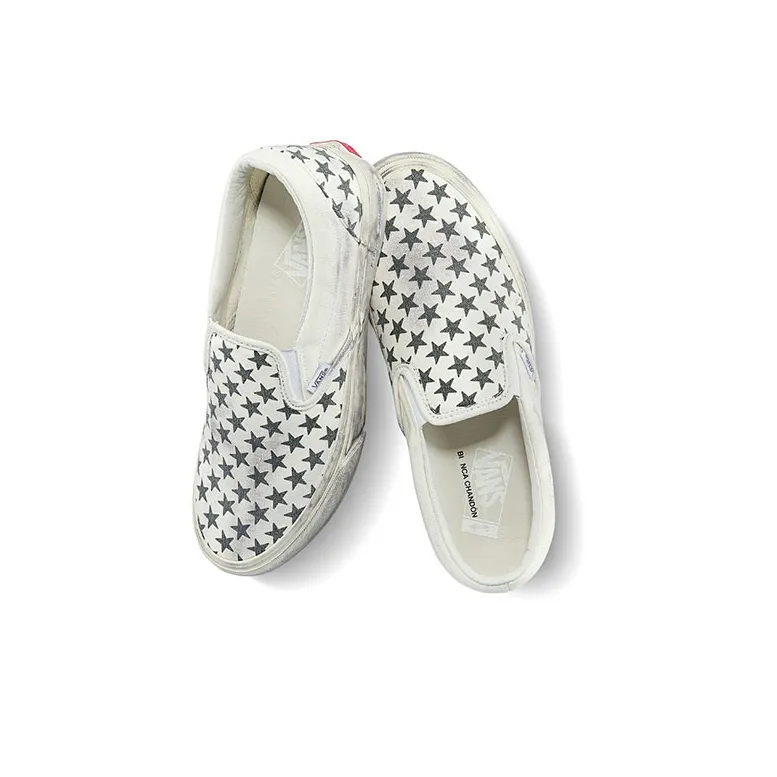 Vans Vault Og Classic Slip On Lx Bianca Chandon Black White-1