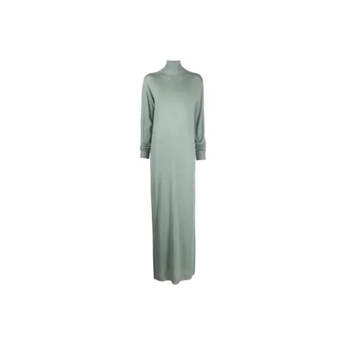 RICK OWENS Long-Sleeved Dresses Women's Aqua Green