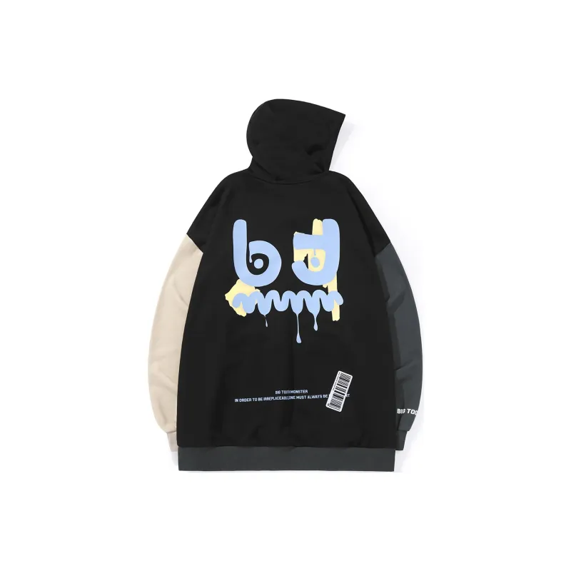 Bt Hooded Loose Fit Sweatshirt Unisex-1
