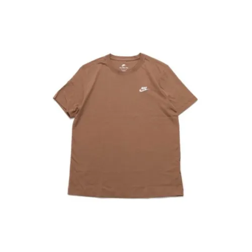 Nike T-Shirts Men Brown