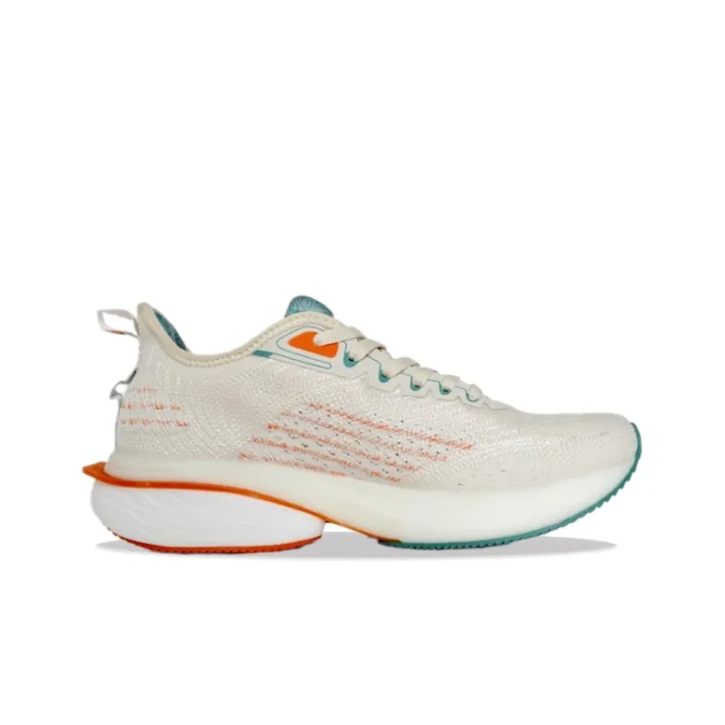 361° Cushioning Anti-Slip And Wear-Resistant Low-Top Casual Running Shoes Men's White Cyan-1
