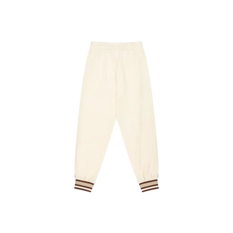 New Balance Sweatpants Women's Beige Yellow-1