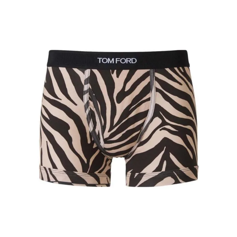 TOM FORD Zebra Printed Boxers-0