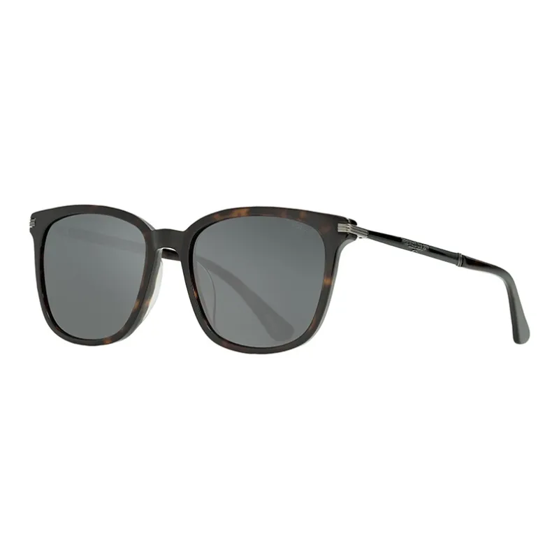 Police Plate Frame Rectangular Sunglasses Men's-3