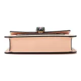 BVLGARI Serpenti Forever Calfskin Chain Bag Crossbody Bag Shoulder Bag Small Size Women's Honey Peach Color