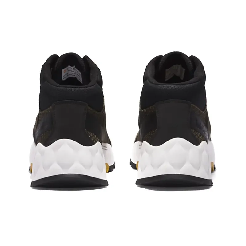 Timberland Solar Wave GreenStride Anti-Slip Wear-Resistant Mid-Top Outdoor Shoes Green Black-5