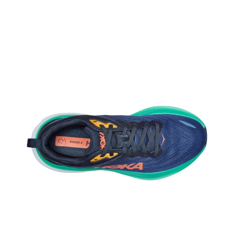 HOKA ONE ONE Bondi 8 Outer Space Bellwether Blue Women's-2