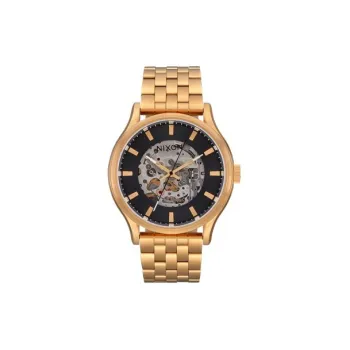 NIXON Wrist Watch Automatic Mechanical Movement Stainless Steel Strap Black Dial Men's Watches A1323