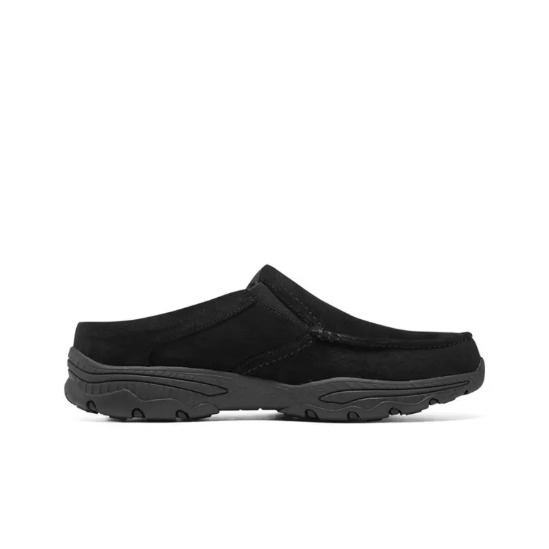 Skechers Creston Shock Absorbers With Slip Resistant And Abrasion Resistant Properties Low Top Casual Shoes Men's Black-1