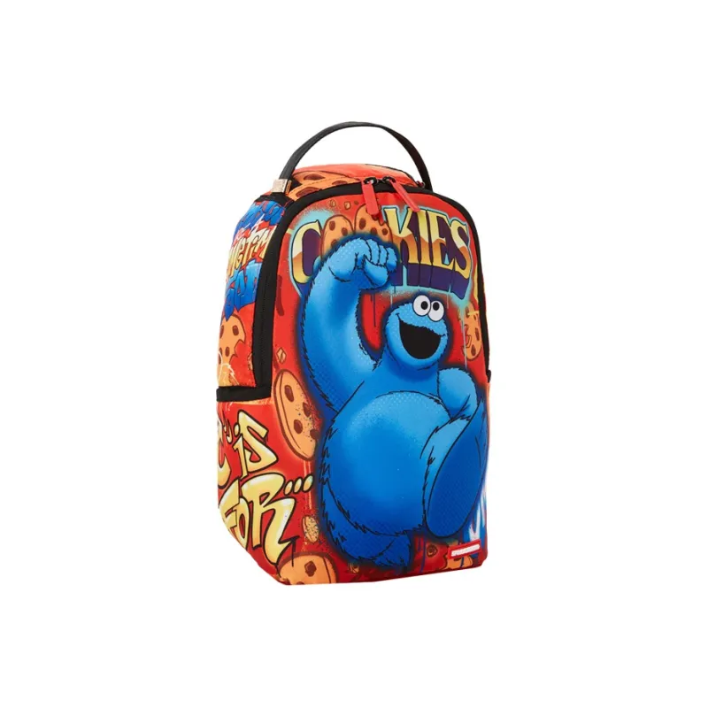 SPRAYGROUND Sesame Street, Collaboration Polyester Backpack Regular Unisex Orange-2