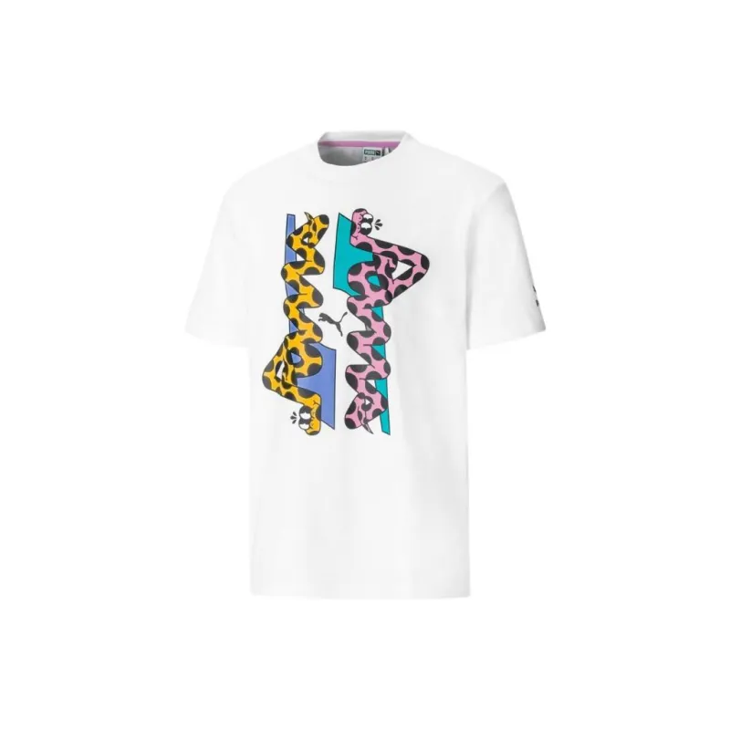 PUMA x AKA BOKU T Shirt Unisex White-0