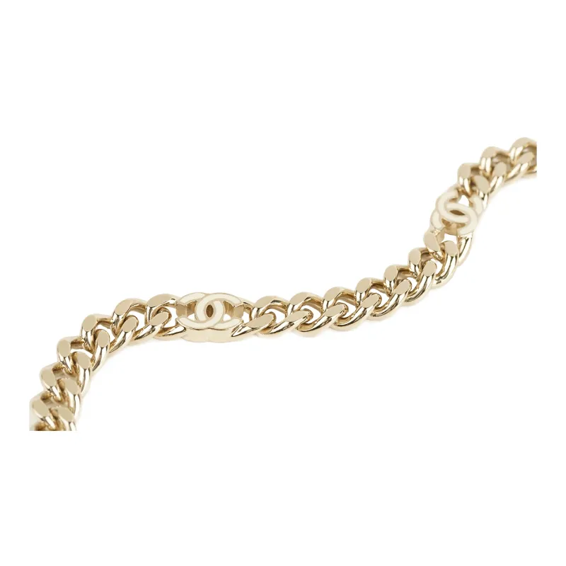 CHANEL Metal Choker Necklace-1
