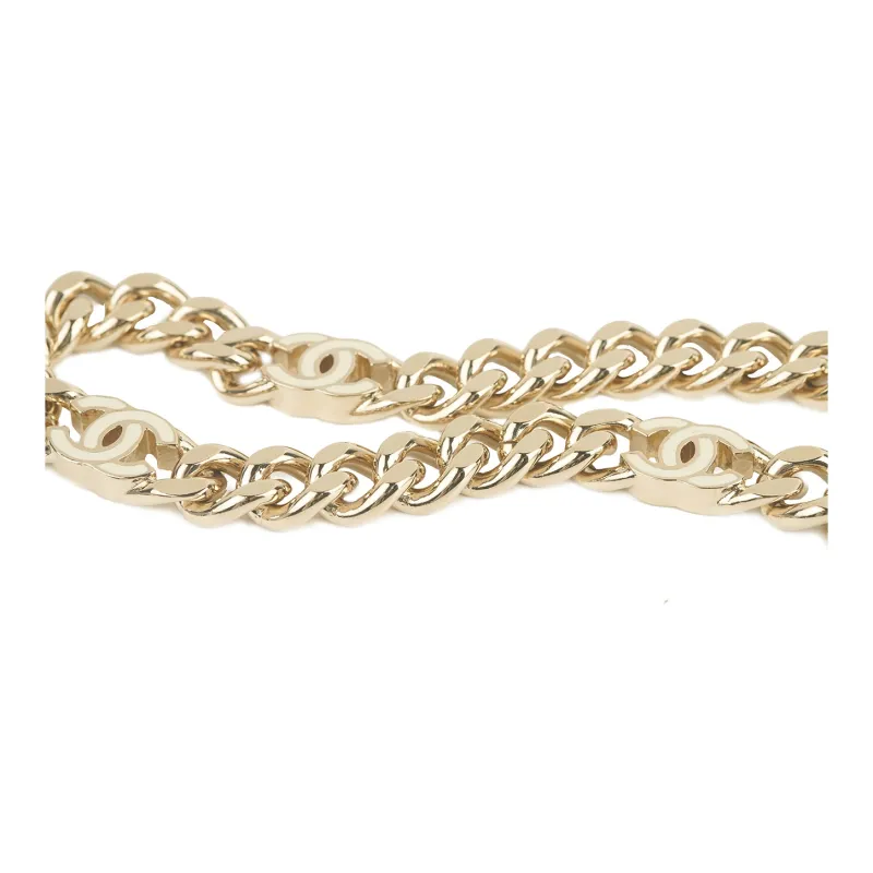 CHANEL Metal Choker Necklace-2