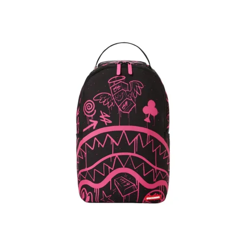 SPRAYGROUND Polyester Backpack Medium Size Unisex Black